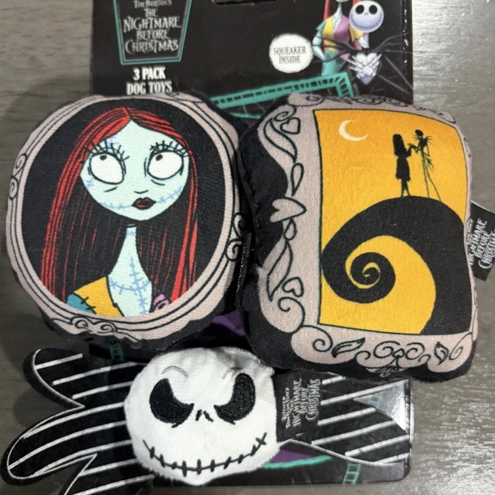 Nightmare Before Christmas Dog Toys Set